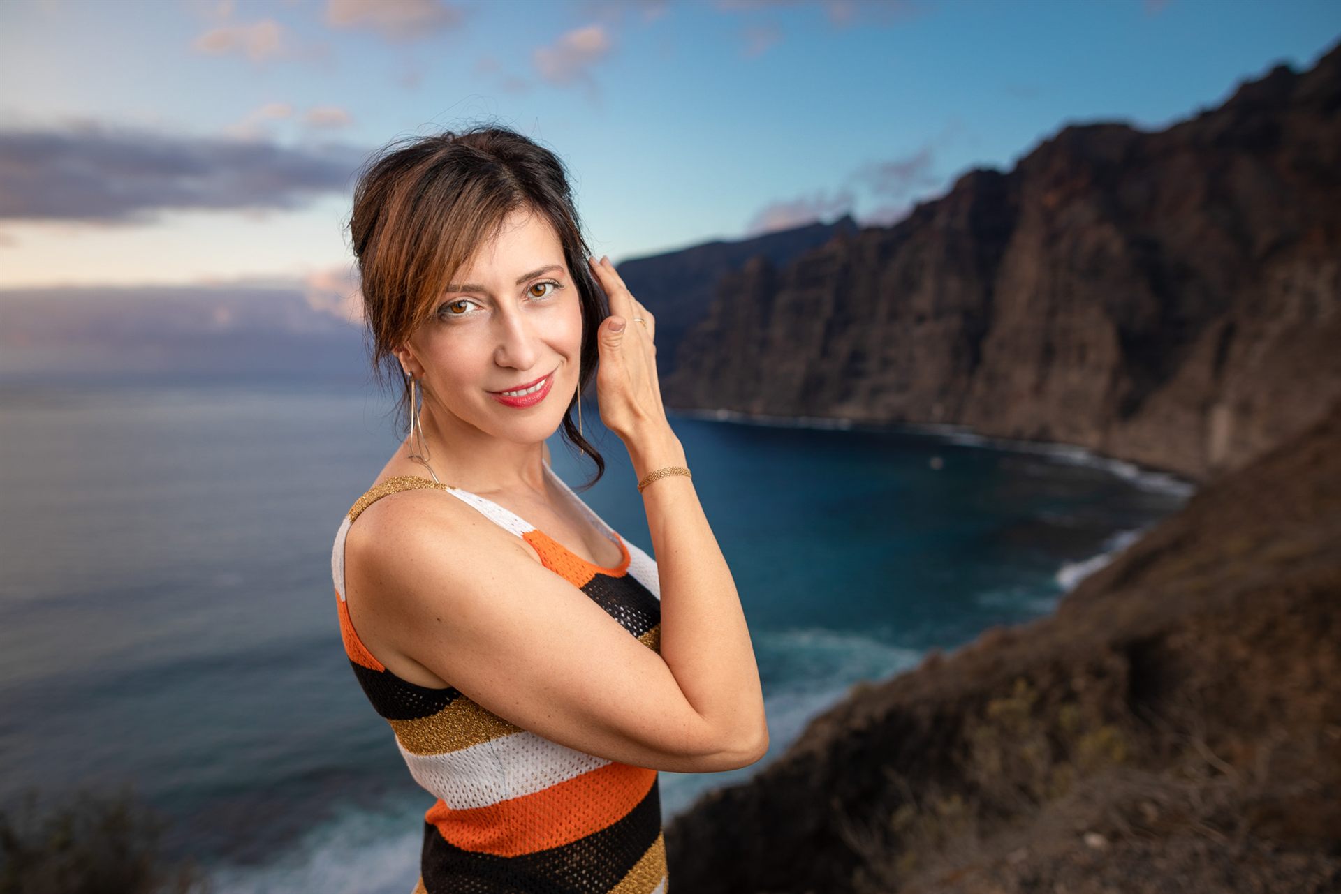 solo birthday portrait photoshoot Los Gigantes Puerto Santiago Tenerife