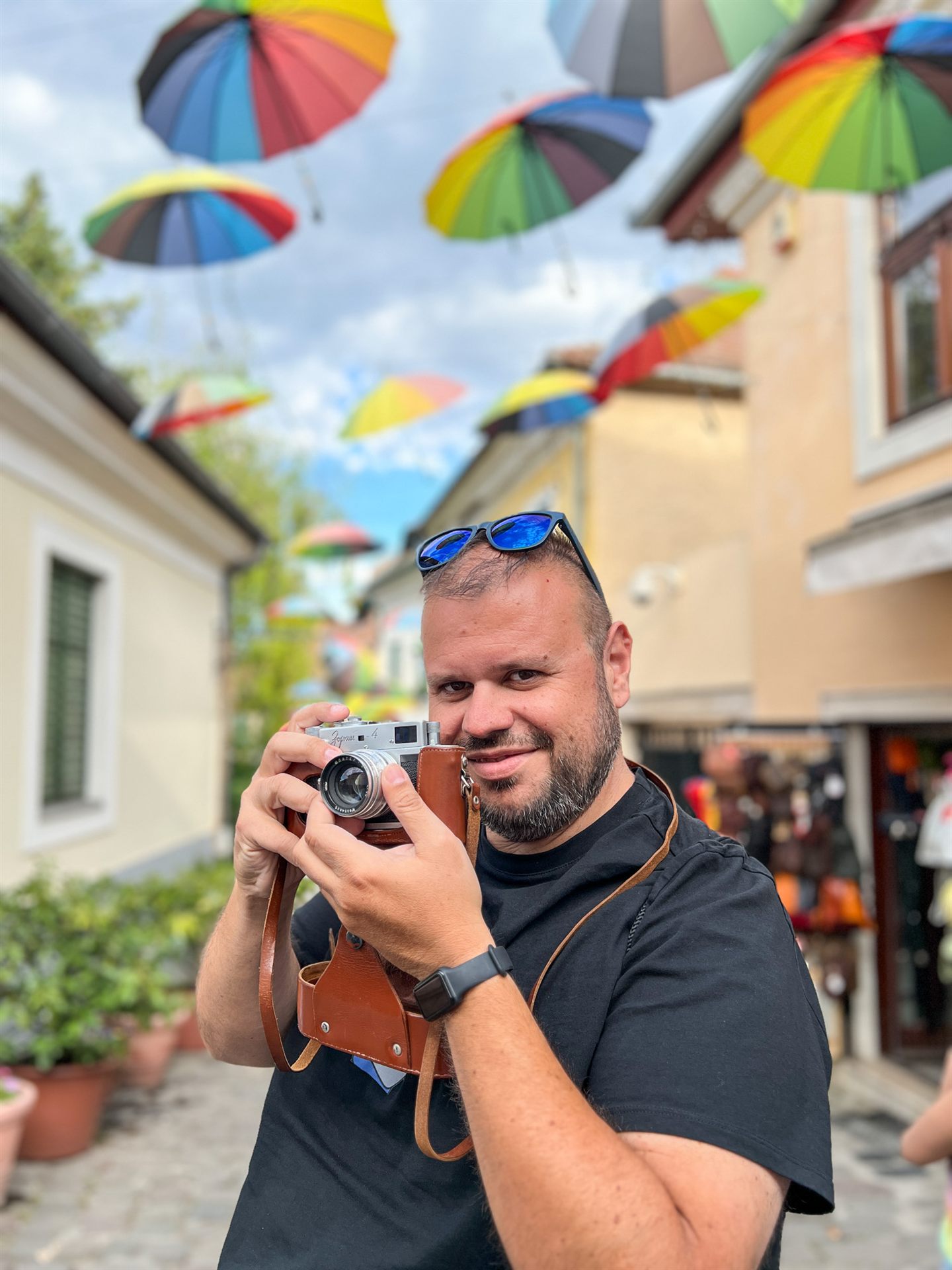 Bálint, photographer behind Holiday Photo Tenerife, smiling on location